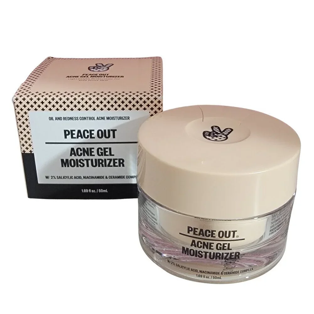 Peace Out 2% Salicylic Acid Acne Gel Moisturizer 1.7 oz / 50 ml